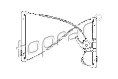 Подъемное устройство для окон TOPRAN / HANS PRIES 111697