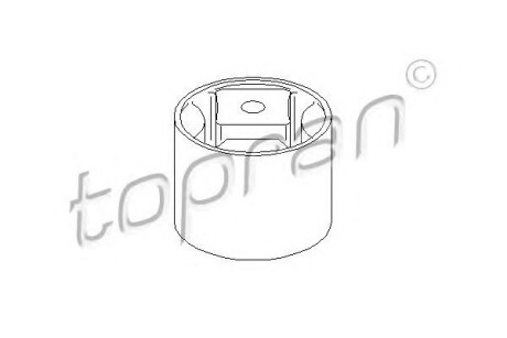 Опора двигателя перед. TOPRAN / HANS PRIES 401 621