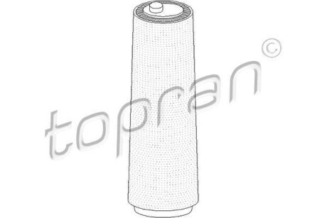 Фильтр воздушный TOPRAN / HANS PRIES 500 933