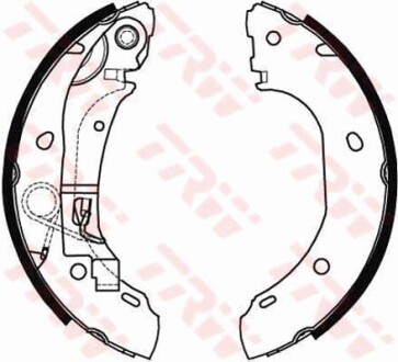 Колодки тормозные TRW GS8472