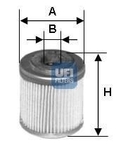 Масляний фiльтр UFI 25.553.00