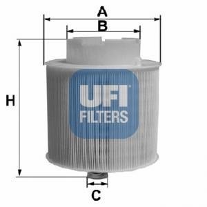 Фільтр повітряний UFI 27.598.00