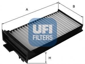 Фiльтр салону UFI 53.104.00