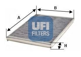 Фiльтр салону UFI 54.102.00