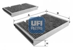 Фільтр салону вугільний UFI 54.294.00
