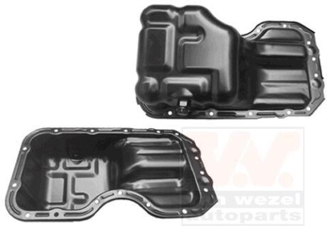 Піддон, масляний картера двигуна MAZDA 2 / Mazda 3 (Wan Wezel) Van Wezel 2741070