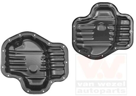 Піддон, масляний картера двигуна TOYOTA Rav4 / Avensis 2.0 (Wan Wezel) Van Wezel 5377071 (фото 1)