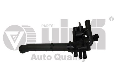 Корпус термостата з термостатом 87град Skoda Fabia (00-08)/VW Polo (02-08)/Seat Ibiza (02-10) Vika 11211841801