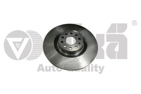 Диск тормозной передний VW Golf (06-),Jetta (06-11),Passat (06-12))/Seat Leon (06-10) (чорний 345*30мм) Vika 66151595701