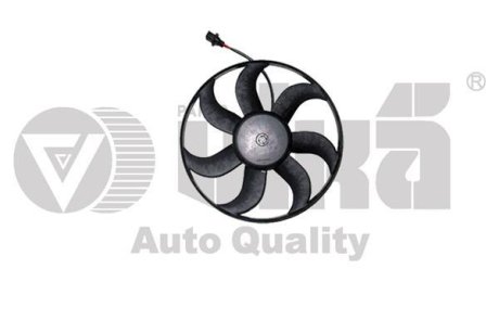 Вентилятор радіатора 260W Skoda Fabia (00-04, 05-13), Roomster (06-13) / VW Polo (02-15) Vika 99590015401