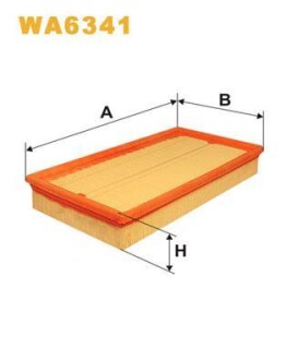 Фільтр повітряний /AP156 (WIX-FILTERS) WIX FILTERS WA6341