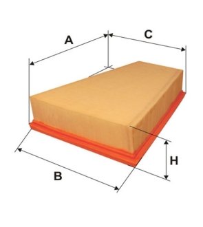 Фільтр повітря WIX FILTERS WA6669