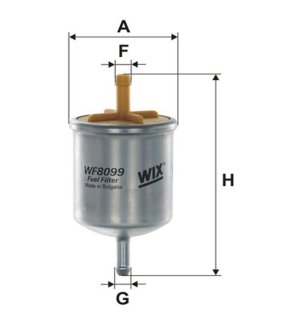 Фильтр топливный WIX FILTERS WF8099