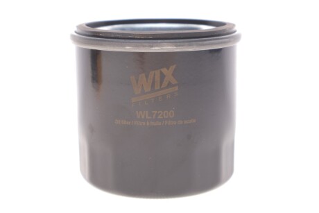 Фильтр масляный Ford/Honda/Hyundai/Infiniti/John Deere/Kia/Kubota WIX WIX FILTERS WL7200