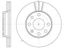 Гальмівний диск перед. Astra F/Corsa B/Combo 94- (236x20) (вент.) WOKING D6061.10 (фото 1)