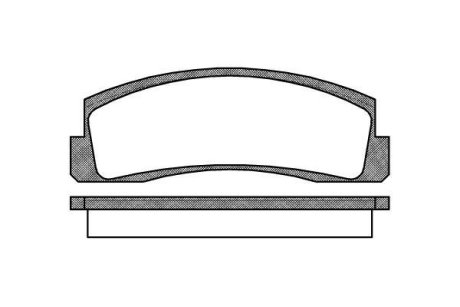 Гальмівні колодки пер. Niva (76-21) WOKING P0033.00