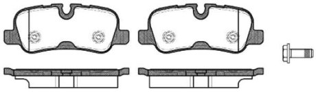 Колодки гальмівні WOKING P10593.10