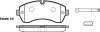 Колодки тормозные диск. перед. (Remsa) Mercedes-benz Sprinter 46-t 3.0 06-,Mercedes-benz Sprinter 5-t 1.8 06- WOKING P13433.00 (фото 1)