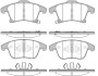 Гальмівні колодки пер. з датчиком зносу FORD GALAXY III/MONDEO/S-MAX 1.0-2.5 14- WOKING P13493.22 (фото 1)