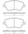 Колодки тормозные диск. перед. (Remsa) Ford B-max 1.0 12-,Ford B-max 1.4 12-,Ford B-max 1.5 12- (P14143.00) WOKING P1414300 (фото 1)