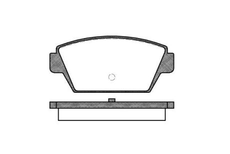 Гальмівні колодки зад. Mitsubishi Colt/Lancer 1.6/1.8 GTi 88-94 WOKING P3153.00