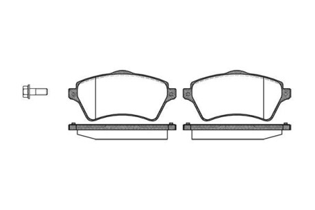 Колодки гальмівні WOKING P9223.00