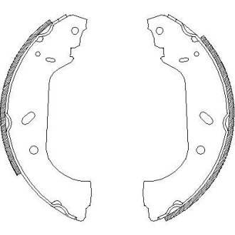 Гальмівні колодки зад. 806/Expert/Jumpy/Scudo/Zeta (94-06) WOKING Z4417.00