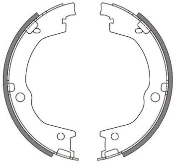 Колодки тормозные WOKING Z4644.00