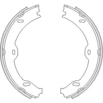 Колодки тормозные WOKING Z4708.00 (фото 1)