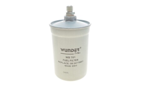 Фільтр паливний WUNDER WUNDER FILTER WB 701