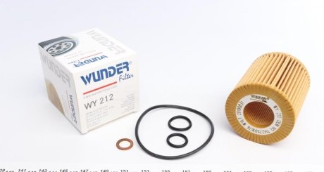 Фільтр масляний WUNDER WUNDER FILTER WY 212