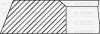 Комплект поршневих кілець (на 1 поршень) OPEL 1.6D, CITROEN 1.8D (80,5/0.5) (2/2/3) YENMAK 91-09800-050 (фото 3)