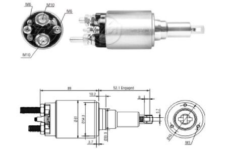 Втягуюче реле ZM ZM3639